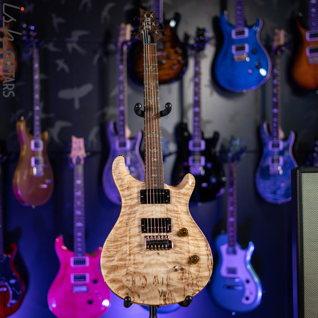 PRS Wood Library Custom 24 10 Top Quilt Torrefied Maple Neck Natural Gloss