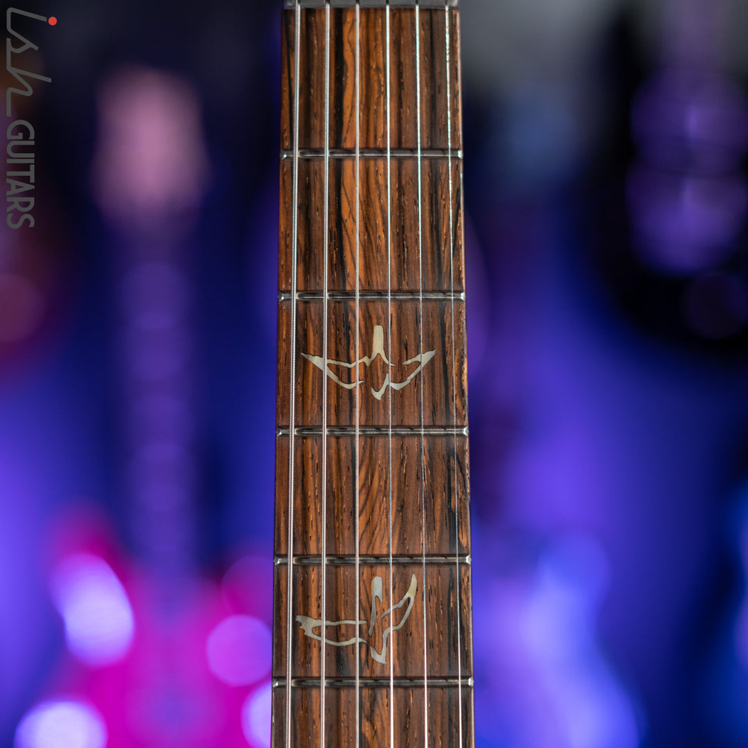 PRS Wood Library Custom 24 10 Top Quilt Torrefied Maple Neck Natural Gloss