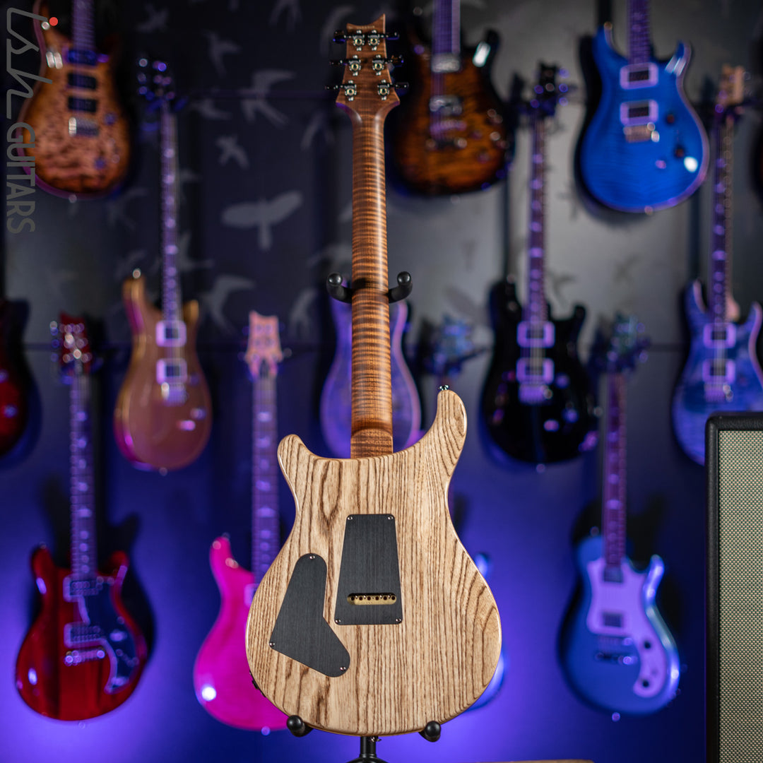 PRS Wood Library Custom 24 10 Top Quilt Torrefied Maple Neck Natural Gloss