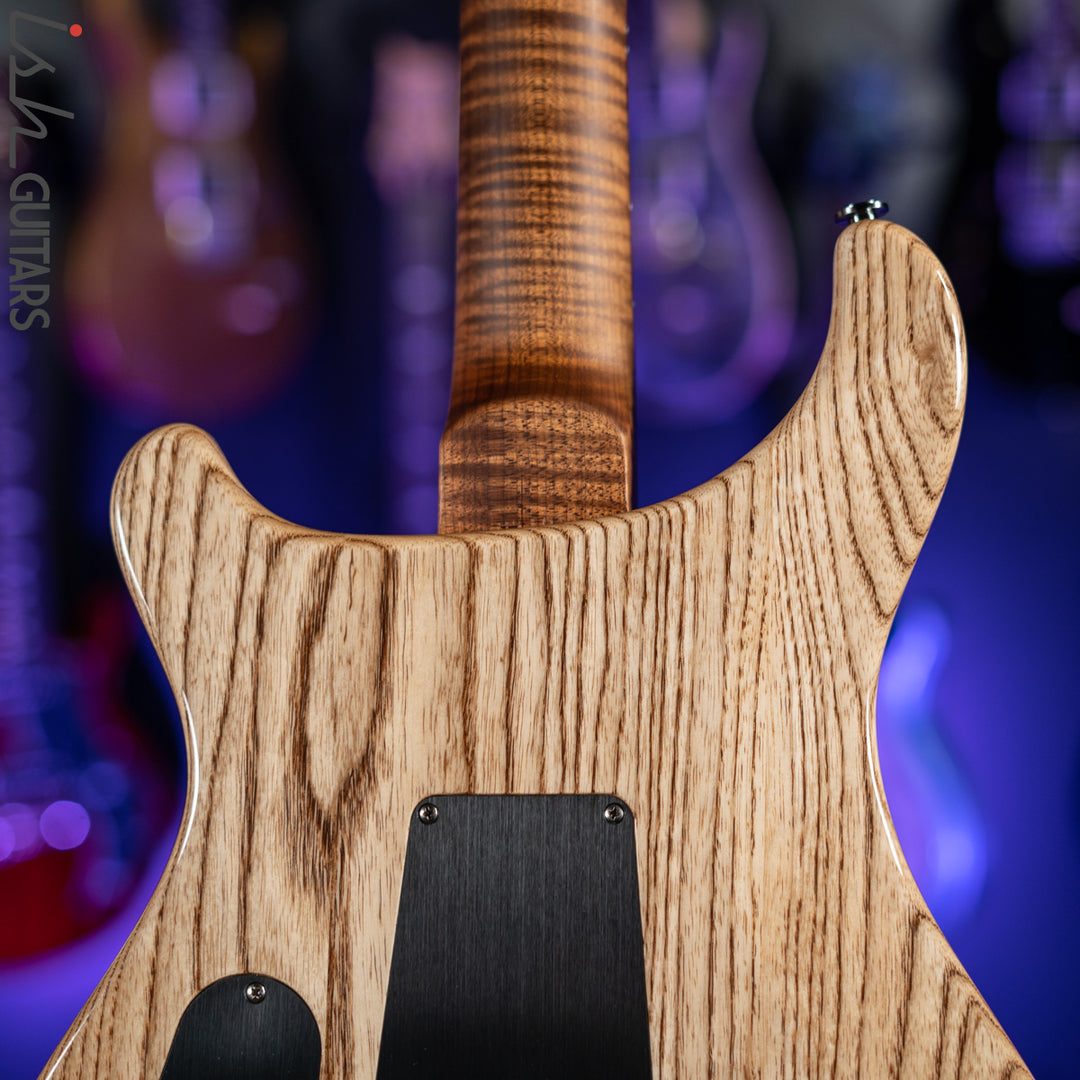 PRS Wood Library Custom 24 10 Top Quilt Torrefied Maple Neck Natural Gloss