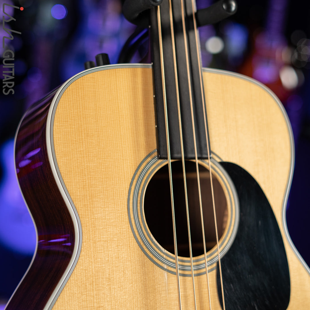 1991 Martin B40 Fretless Acoustic-Electric Bass