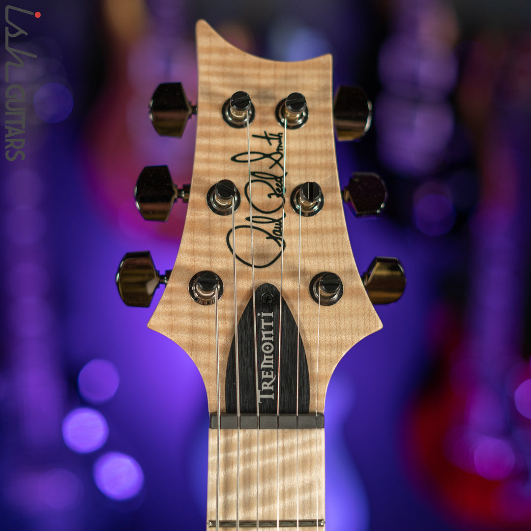 PRS Tremonti Stoptail Wood Library Charcoal Burst 10 Top Quilt
