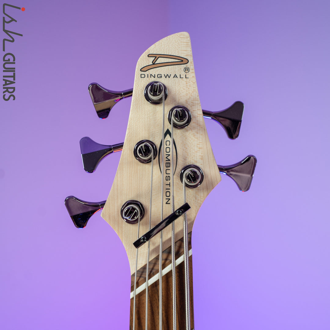 Dingwall 10th Anniversary Combustion 5-String 3 PUP Amethystburst Left Handed