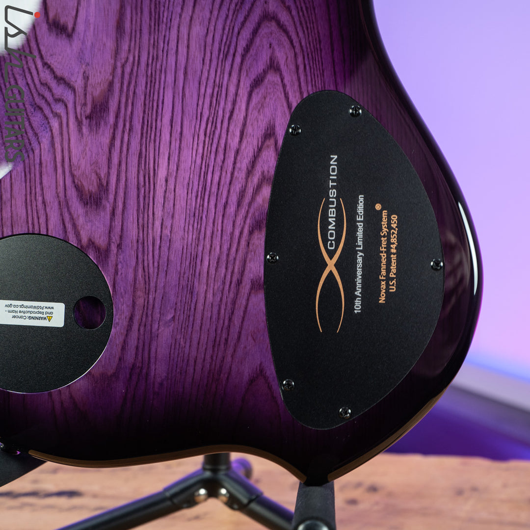 Dingwall 10th Anniversary Combustion 5-String 3 PUP Amethystburst Left Handed