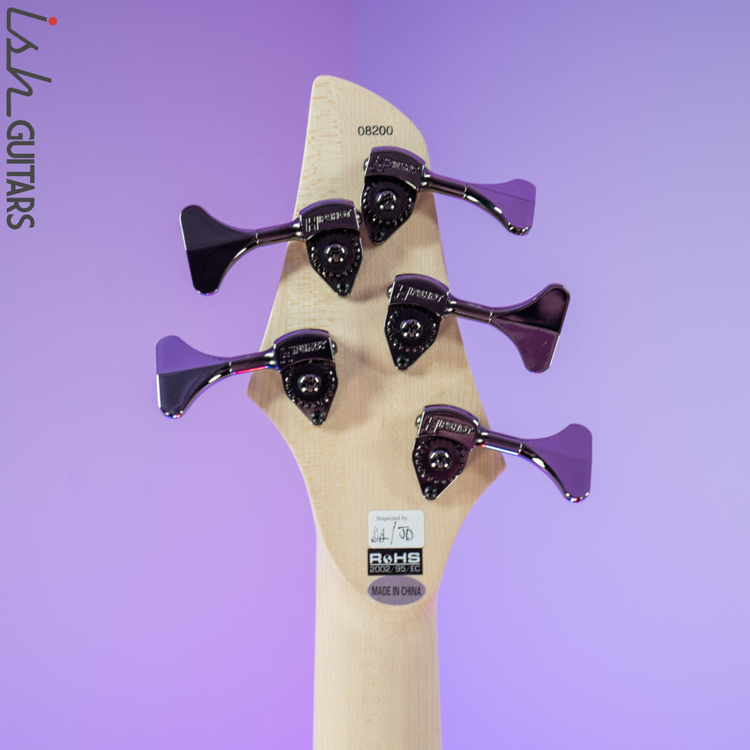 Dingwall 10th Anniversary Combustion 5-String 3 PUP Amethystburst Left Handed