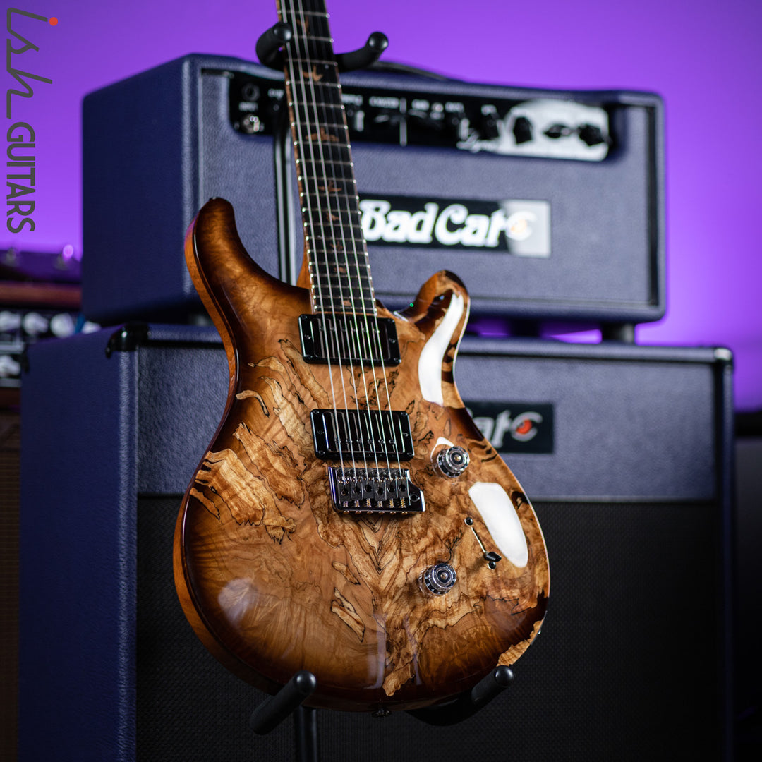 2020 PRS Private Stock Custom 24 Spalted Maple Smoked Burst