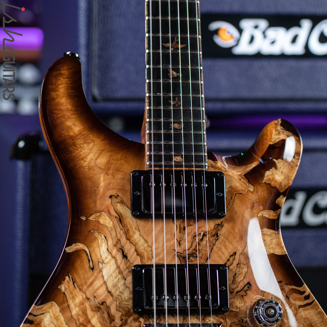 2020 PRS Private Stock Custom 24 Spalted Maple Smoked Burst