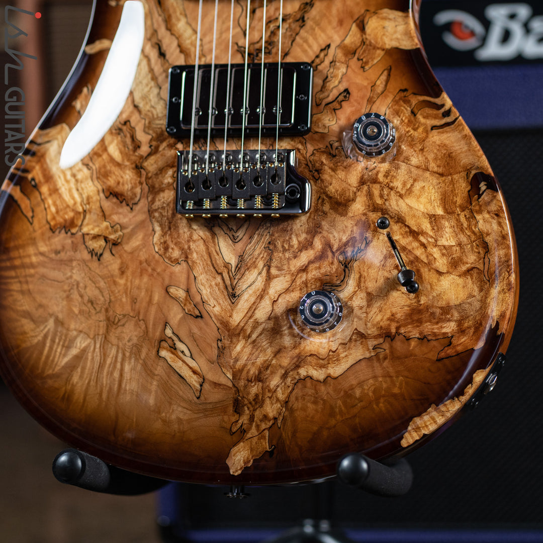 2020 PRS Private Stock Custom 24 Spalted Maple Smoked Burst