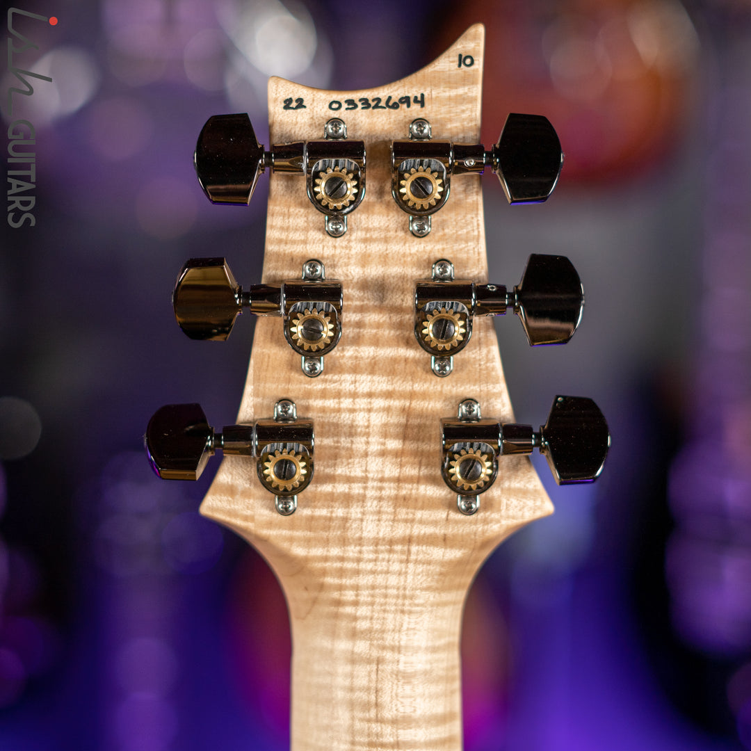 PRS Tremonti Stoptail Wood Library Charcoal Burst 10 Top Quilt