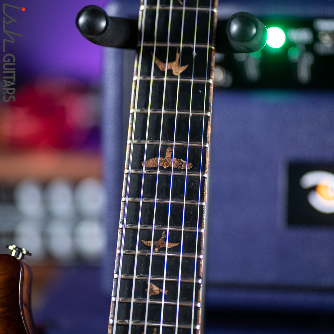 2020 PRS Private Stock Custom 24 Spalted Maple Smoked Burst