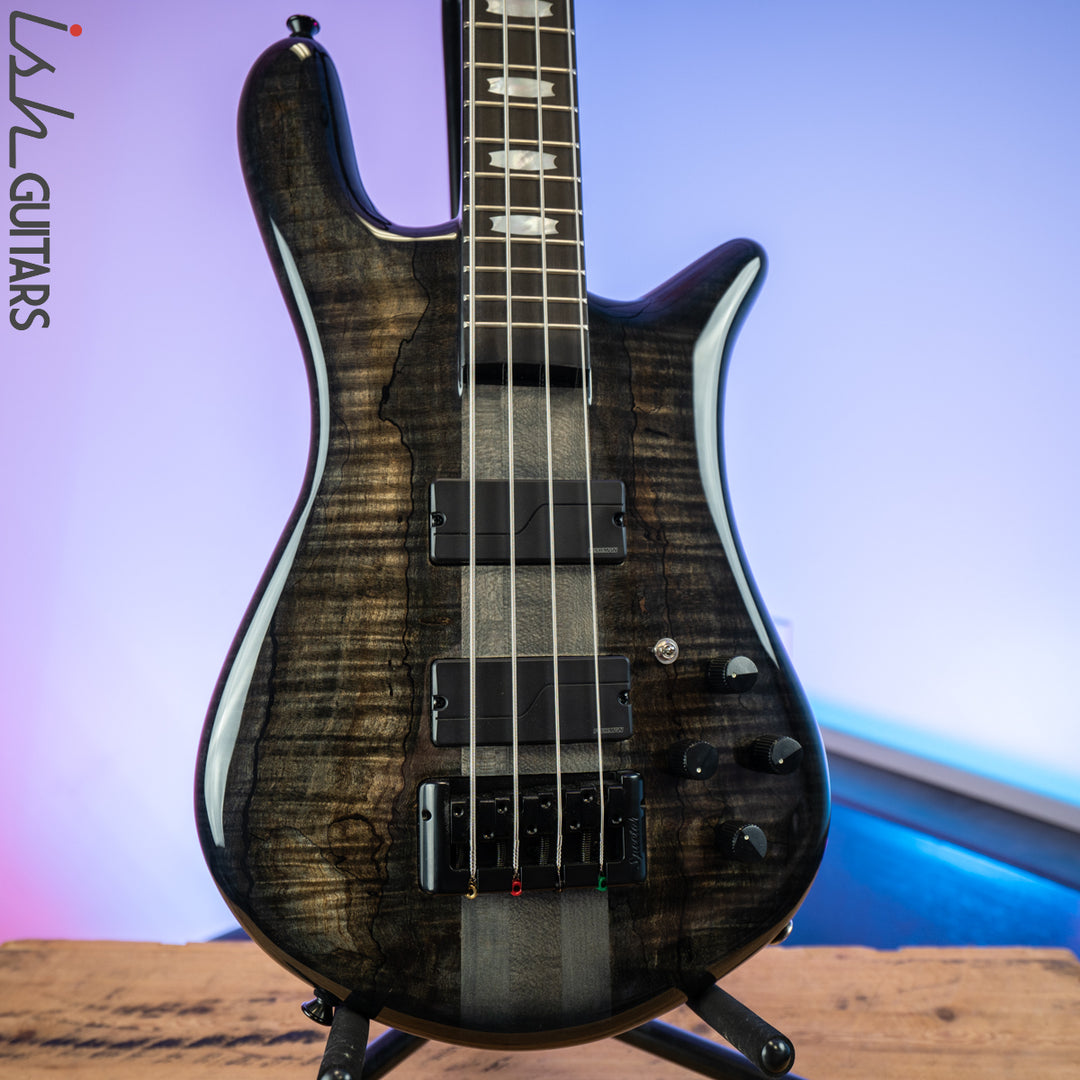 Spector Euro4 LT Limited Edition 1 of 20 Faded Black Gloss Fishman Pickups