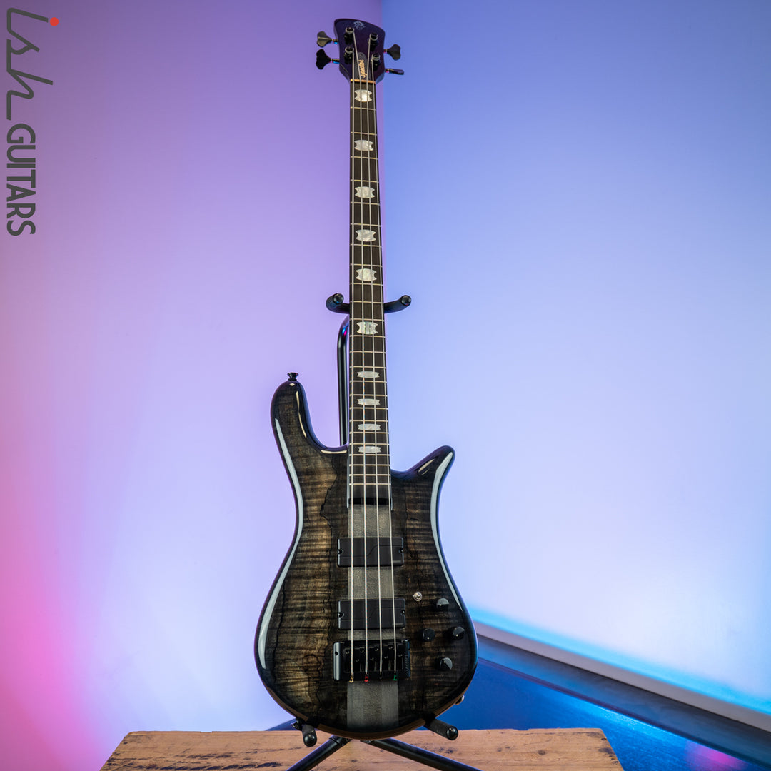 Spector Euro4 LT Limited Edition 1 of 20 Faded Black Gloss Fishman Pickups