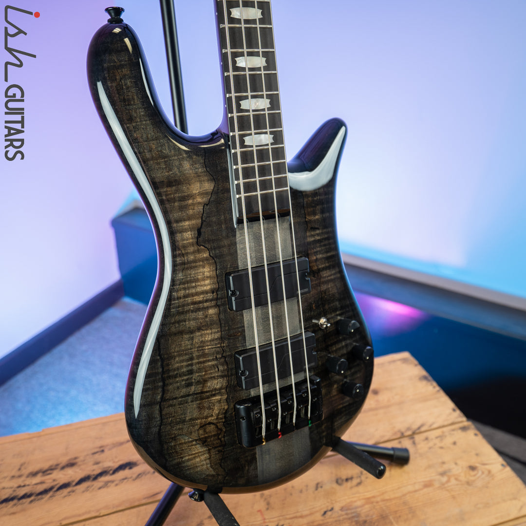 Spector Euro4 LT Limited Edition 1 of 20 Faded Black Gloss Fishman Pickups