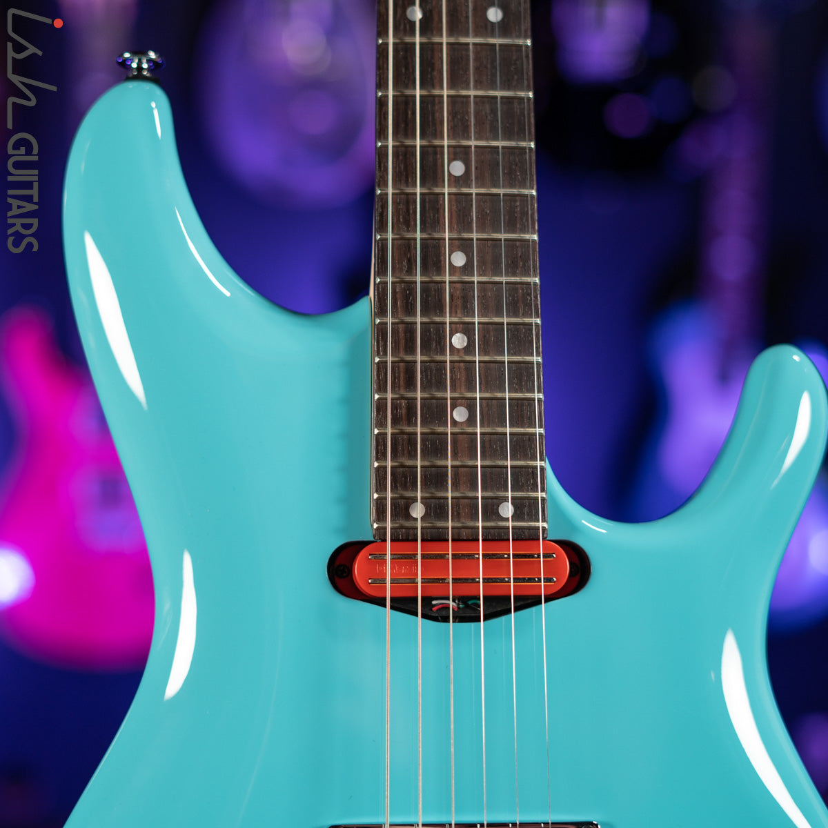 Ibanez JS2410 Joe Satriani Signature Electric Guitar Sky Blue Gloss De ...