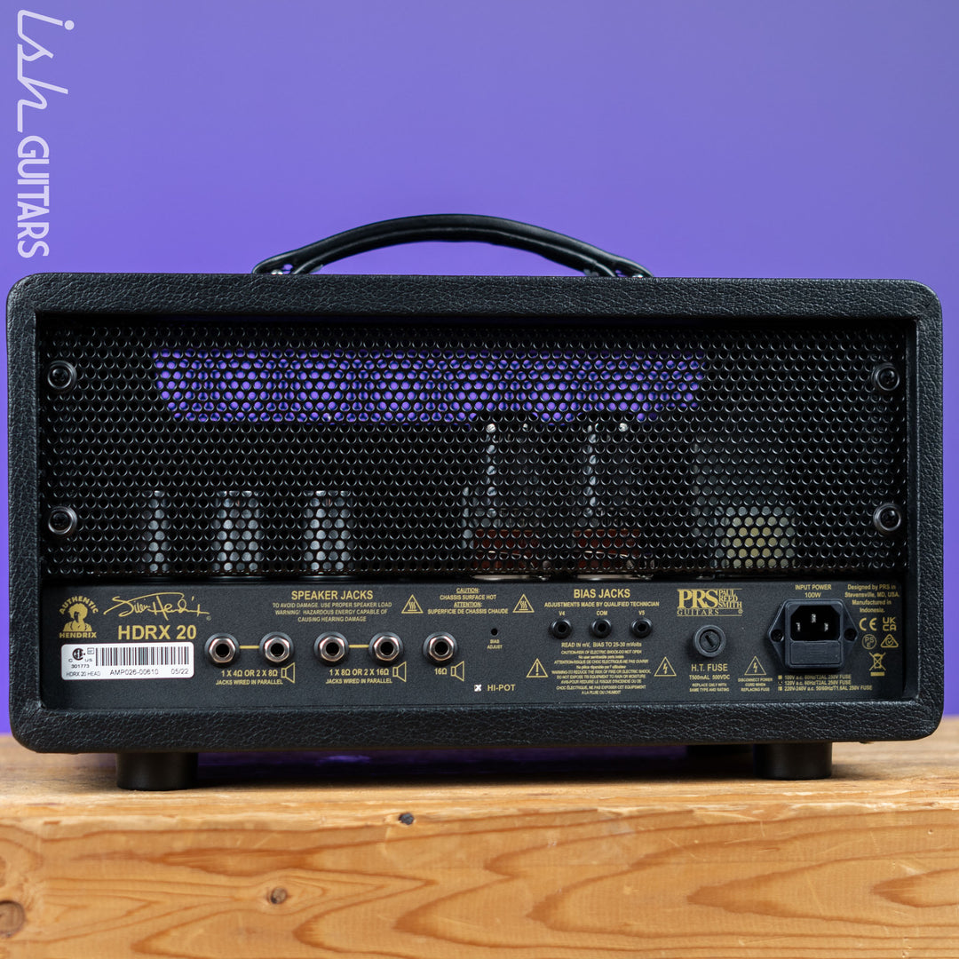 PRS HDRX 20 20W Tube Head Amp