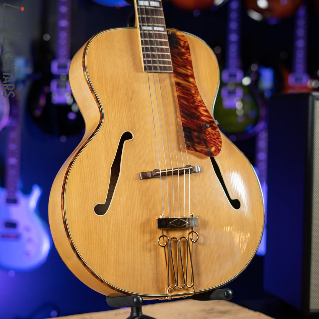 1940s Harmony Cremona Archtop Natural