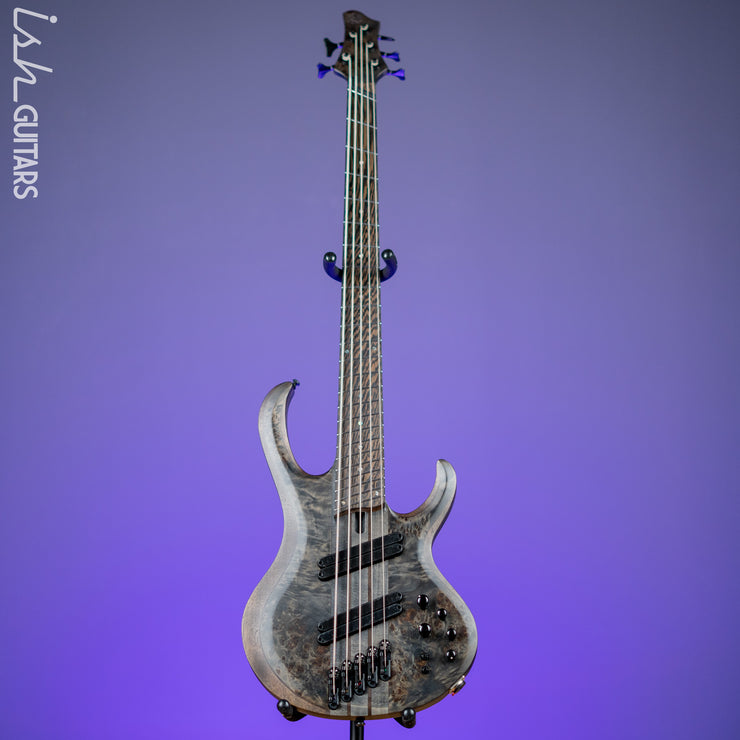 Ibanez BTB805MS Multi-Scale 5-String Bass Transparent Grey Flat