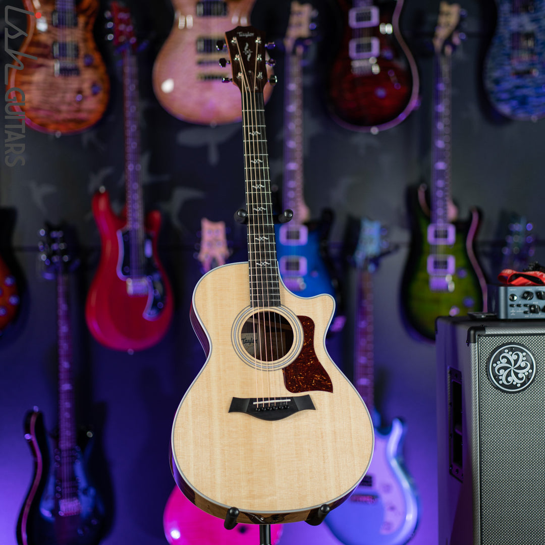 Taylor 412ce-R Grand Concert Acoustic Electric Guitar Natural Gloss