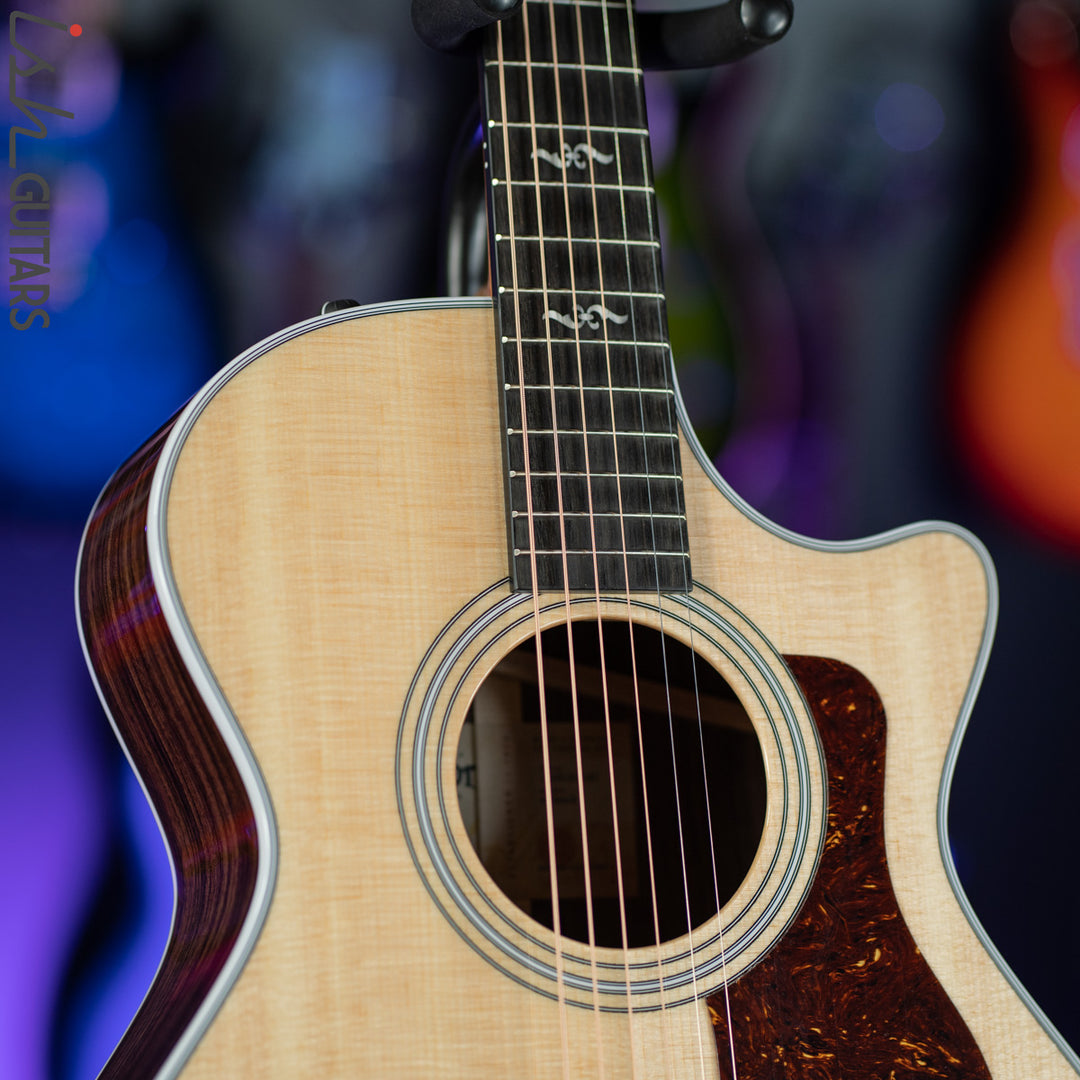 Taylor 412ce-R Grand Concert Acoustic Electric Guitar Natural Gloss