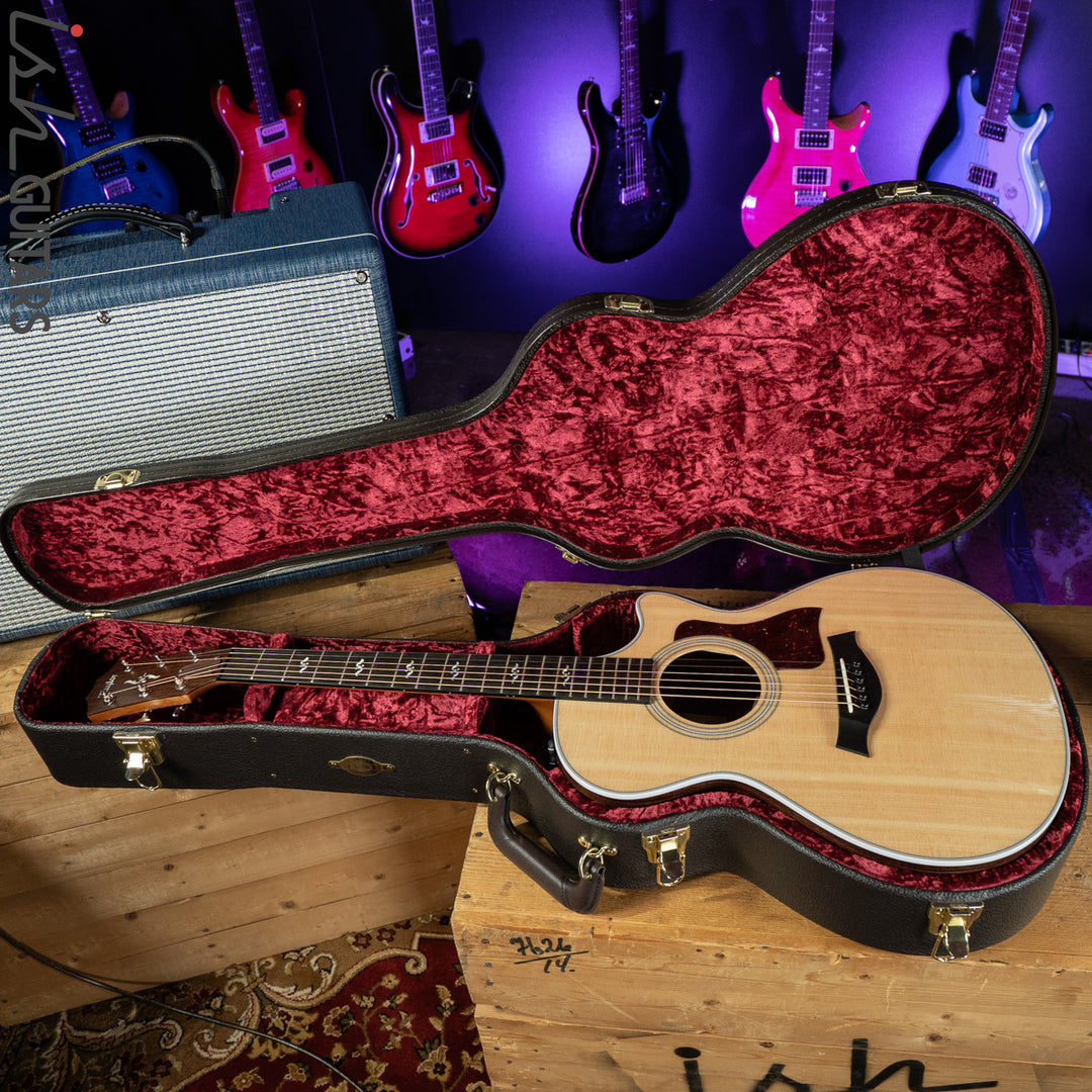 Taylor 412ce-R Grand Concert Acoustic Electric Guitar Natural Gloss