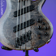 Ibanez BTB805MS Multi-Scale 5-String Bass Transparent Grey Flat