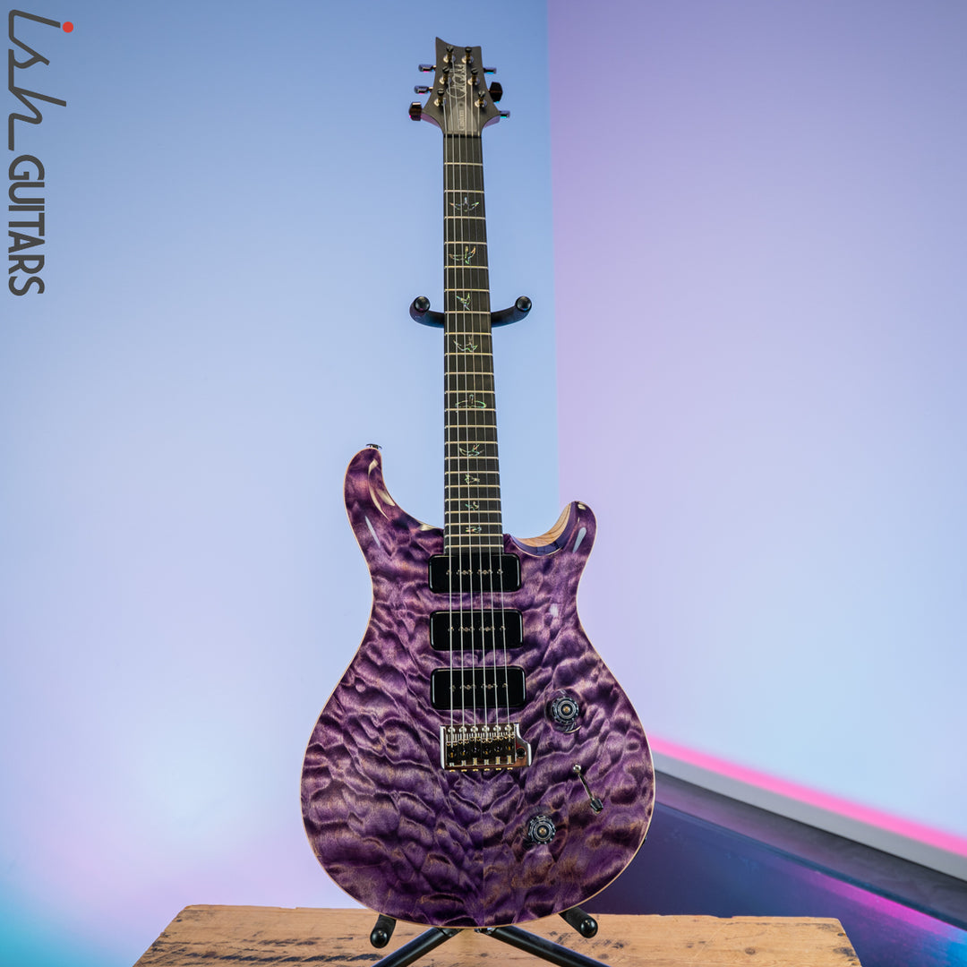 PRS Wood Library Custom 22 Soapbar Faded Purple
