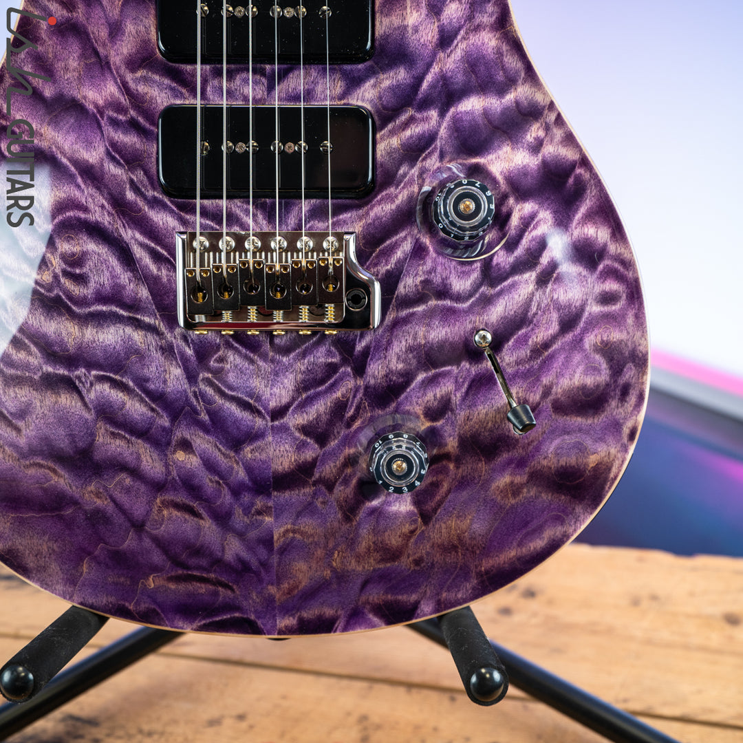 PRS Wood Library Custom 22 Soapbar Faded Purple