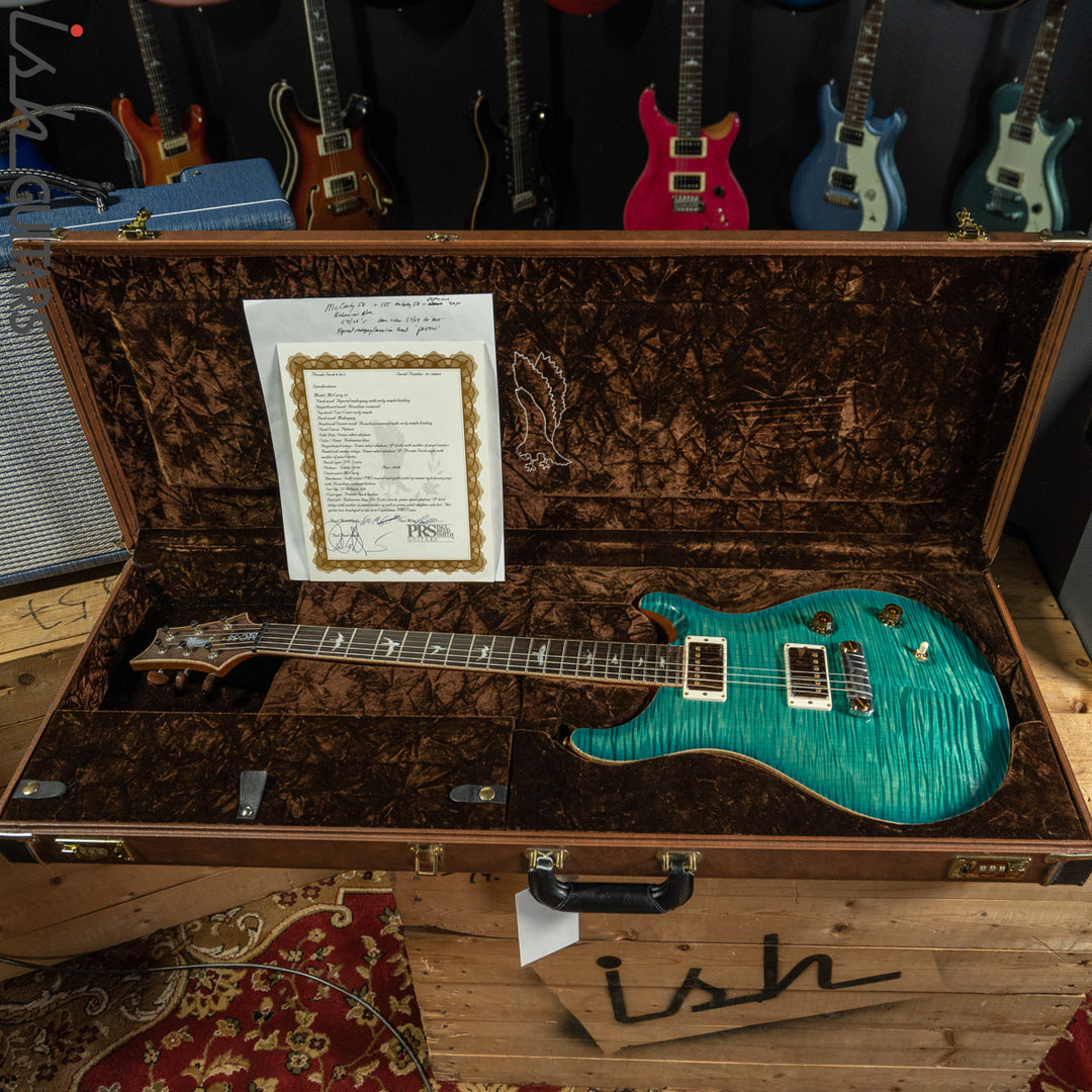 2010 PRS Experience McCarty 58 Private Stock Bahamian Blue