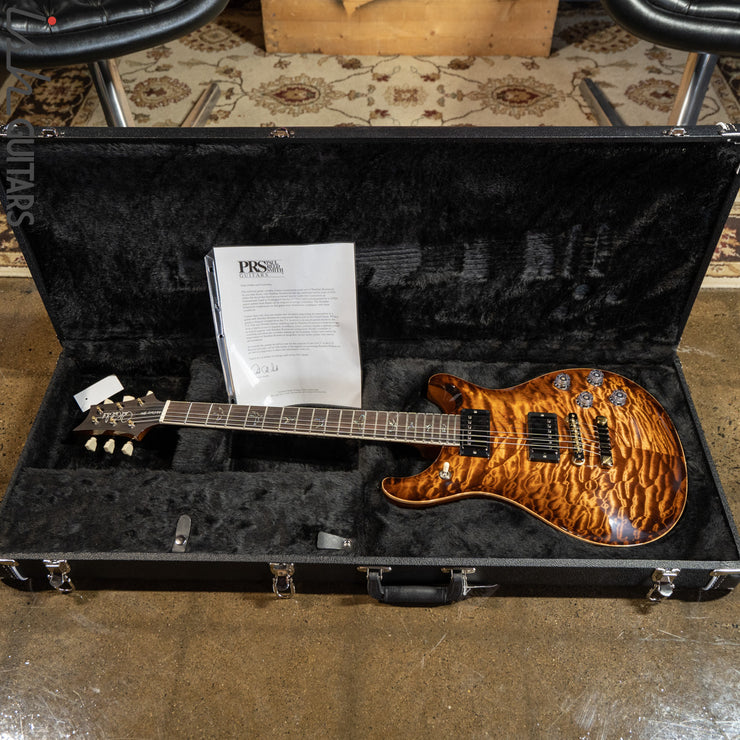 PRS McCarty 594 Wood Library Copperhead Burst 10 Top