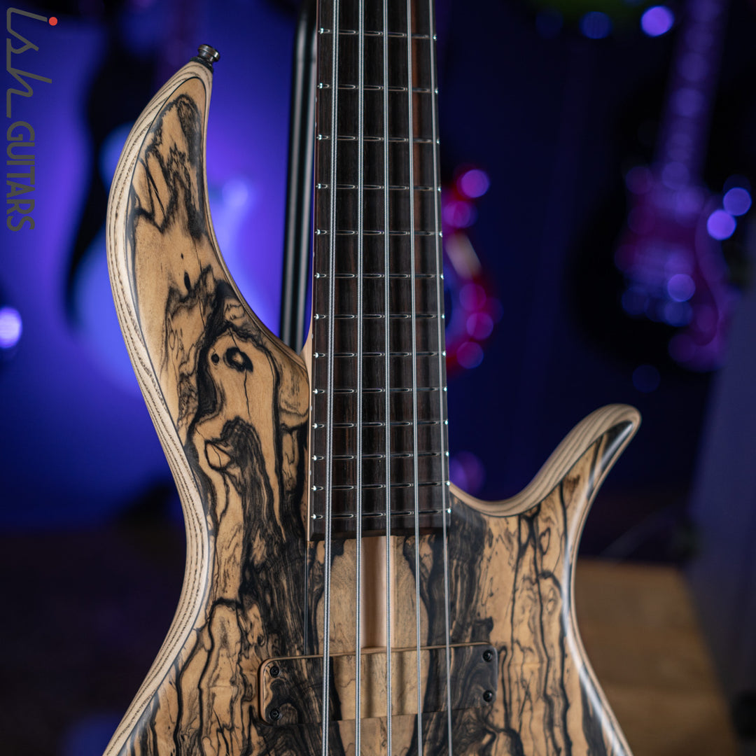 2022 F Bass BN5 Natural Pale Moon Ebony – Ish Guitars