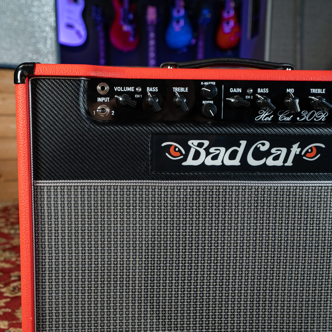 Bad Cat Hot Cat 30R Handwired Series 1x12" Combo Amp Custom Red Tolex