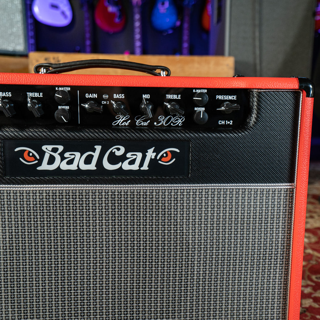 Bad Cat Hot Cat 30R Handwired Series 1x12" Combo Amp Custom Red Tolex