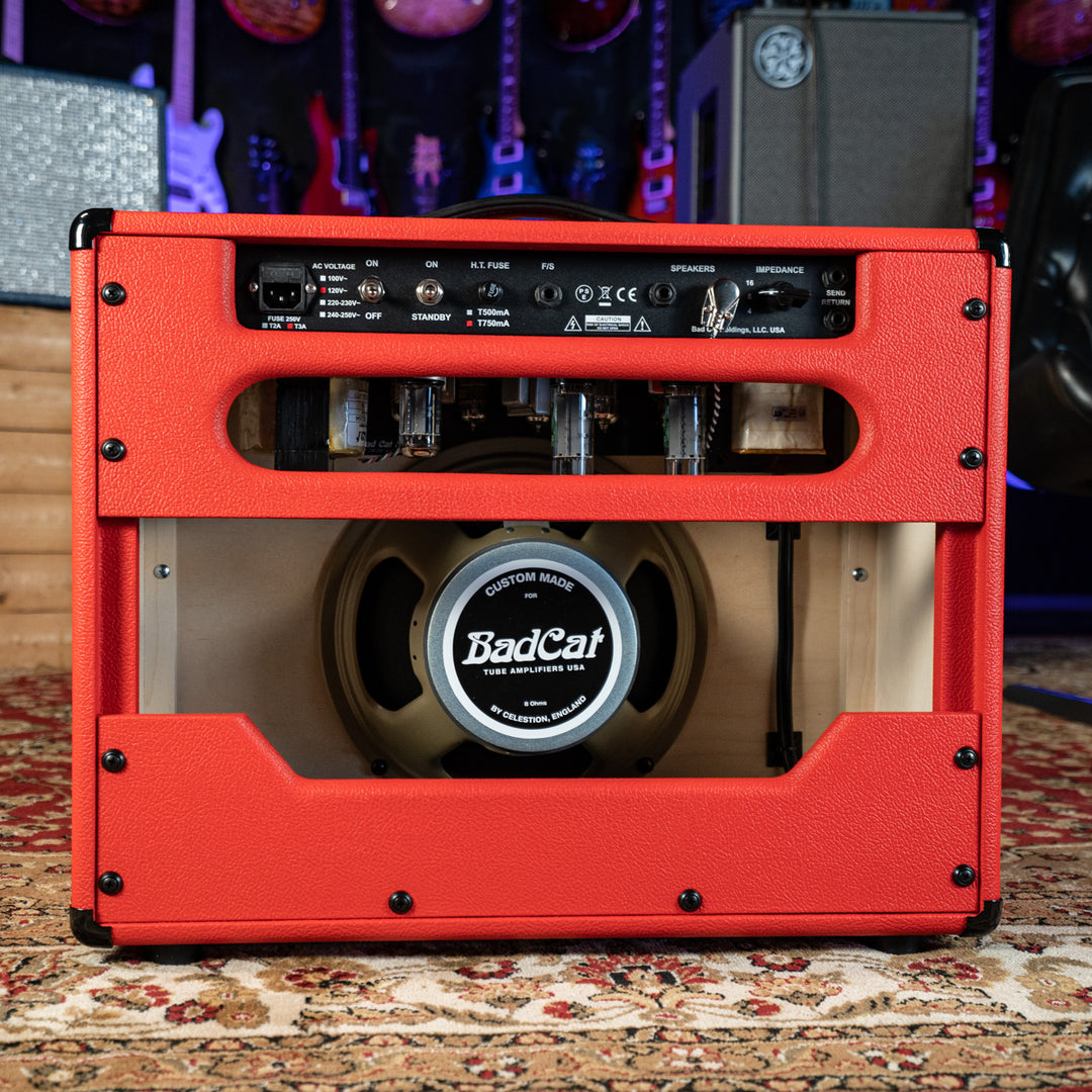 Bad Cat Hot Cat 30R Handwired Series 1x12" Combo Amp Custom Red Tolex