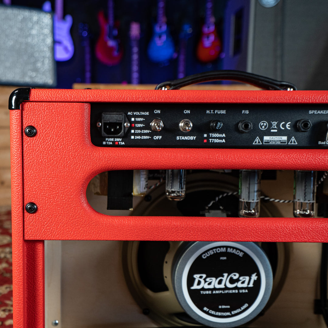 Bad Cat Hot Cat 30R Handwired Series 1x12" Combo Amp Custom Red Tolex