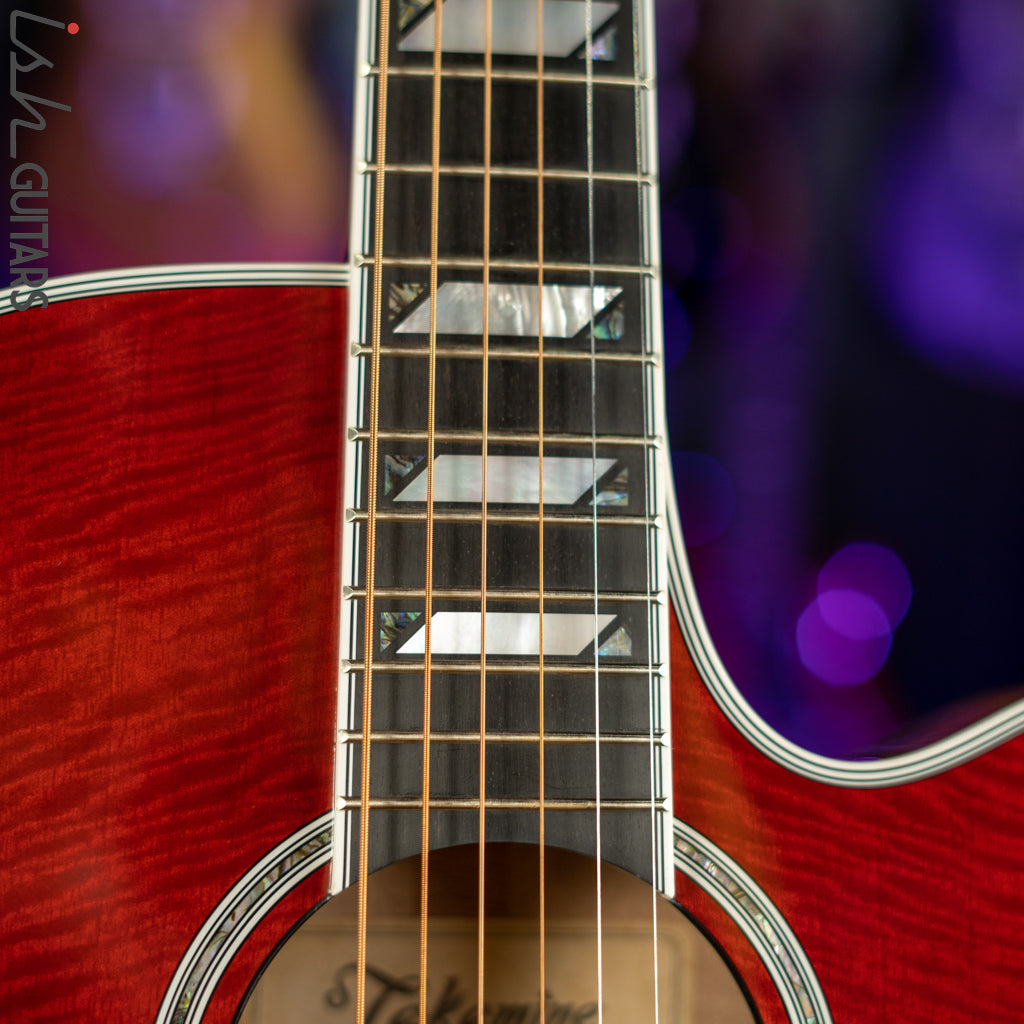 Takamine TSP178AC Acoustic-Electric Guitar Faded Cherry Burst