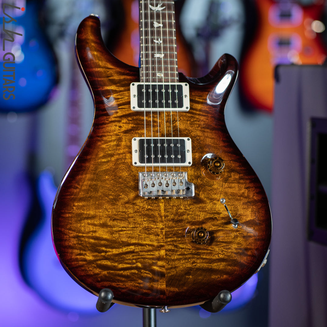 2014 PRS Custom 24 Black Gold Burst Wrap