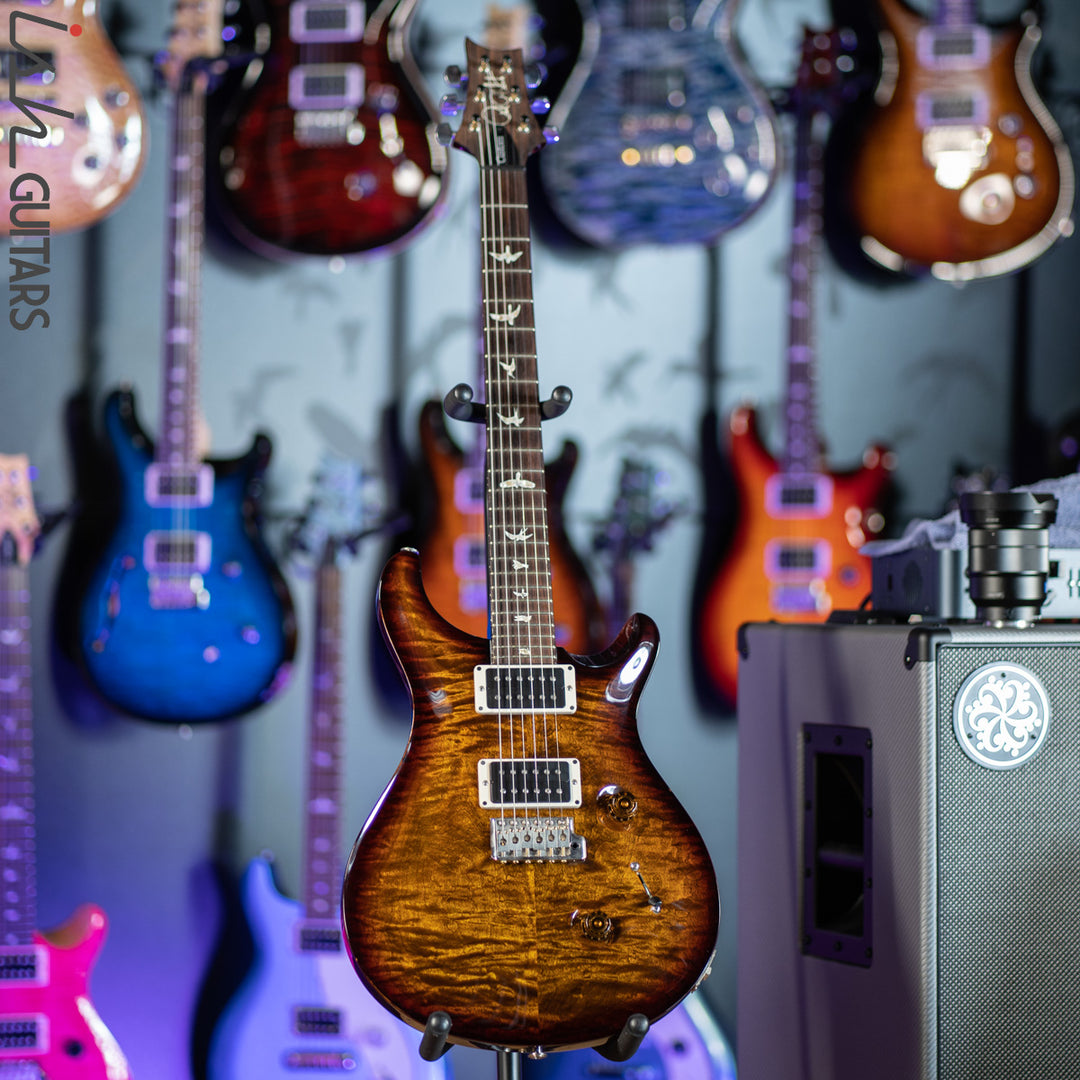 2014 PRS Custom 24 Black Gold Burst Wrap