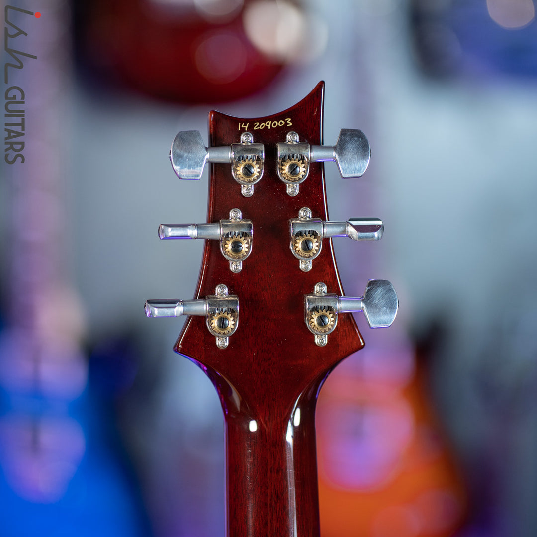2014 PRS Custom 24 Black Gold Burst Wrap