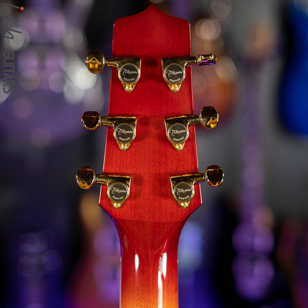 Takamine TSP178AC Acoustic-Electric Guitar Faded Cherry Burst