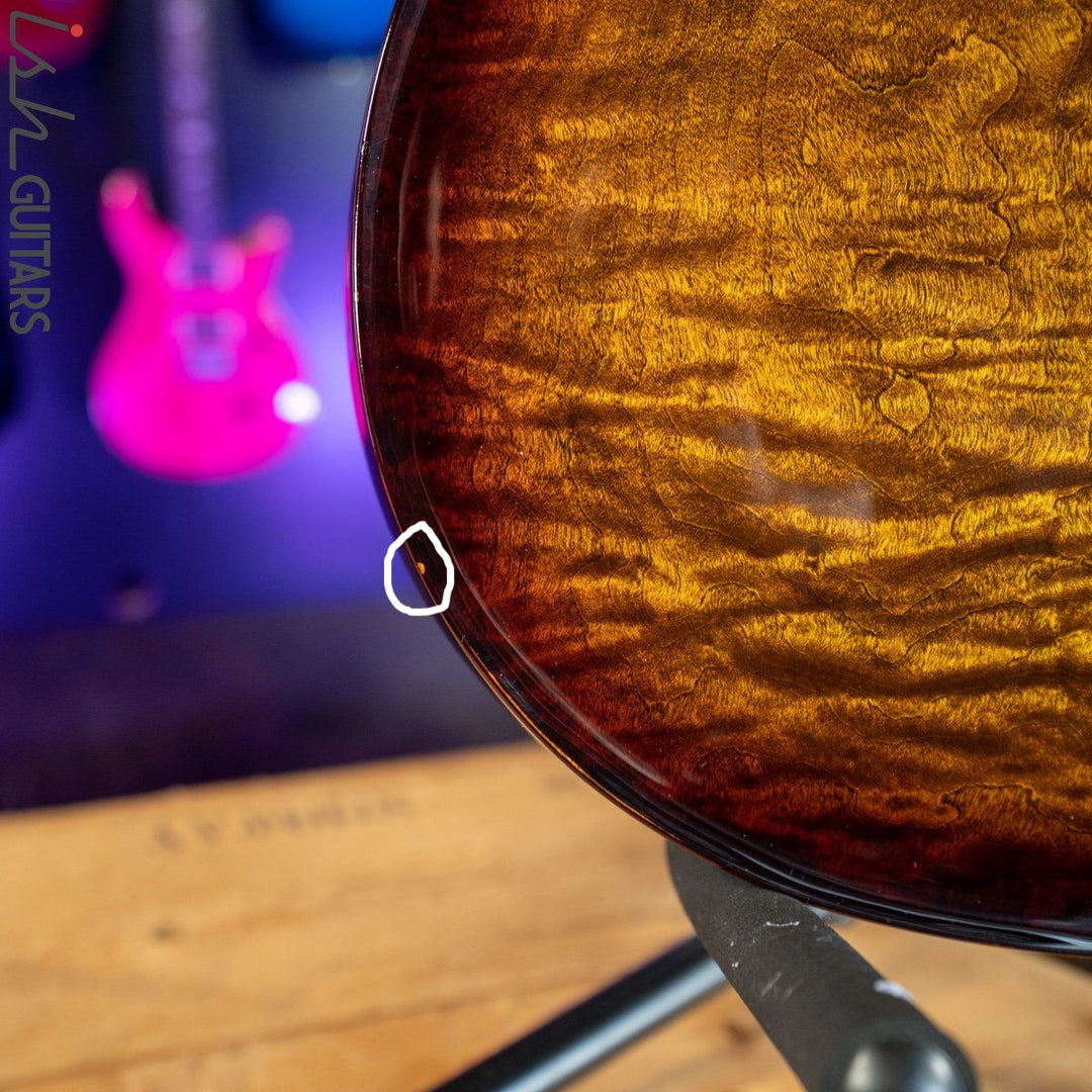 2014 PRS Custom 24 Black Gold Burst Wrap