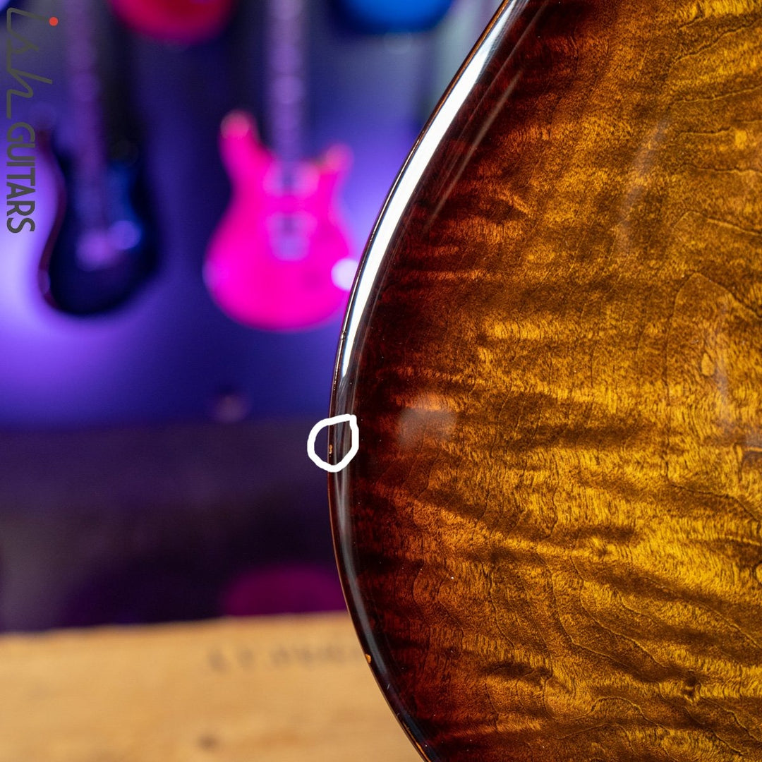 2014 PRS Custom 24 Black Gold Burst Wrap