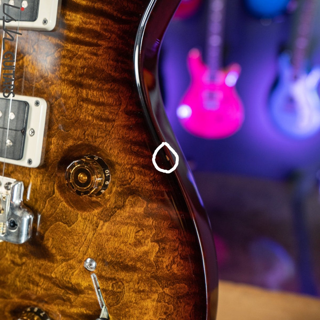 2014 PRS Custom 24 Black Gold Burst Wrap
