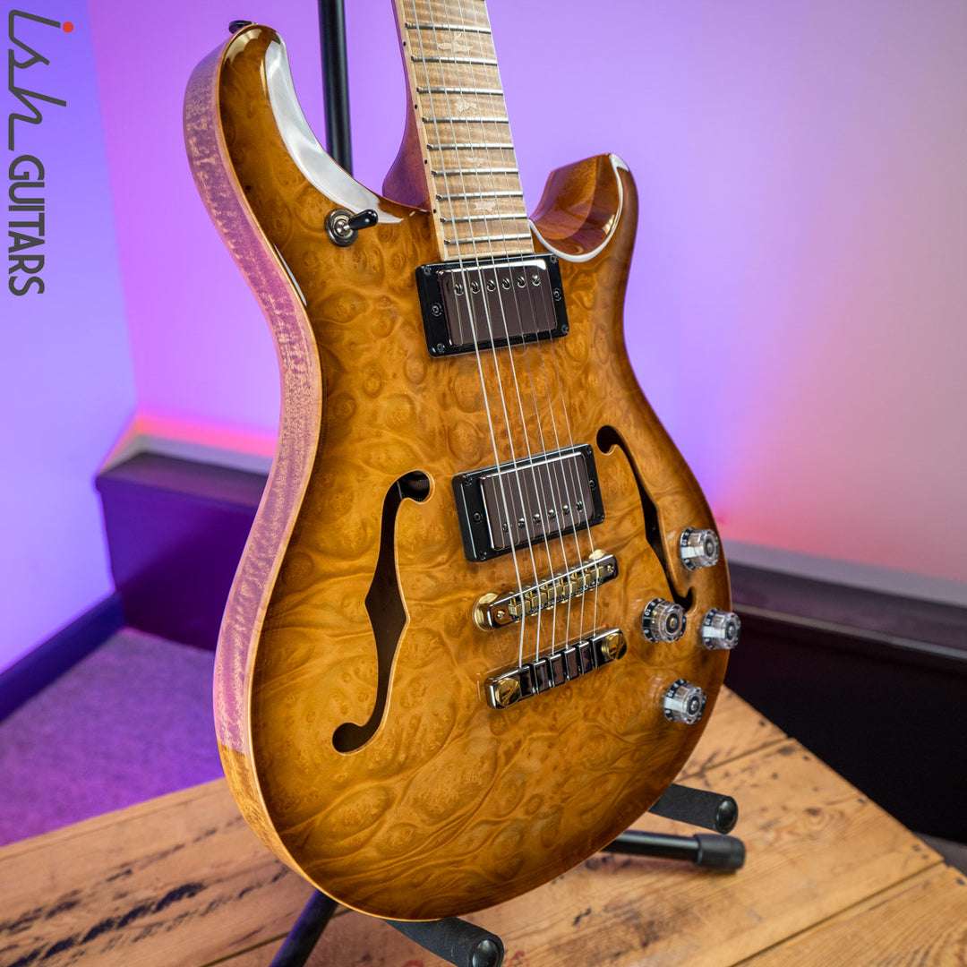 PRS McCarty 594 Hollowbody II Private Stock Madrone Burl