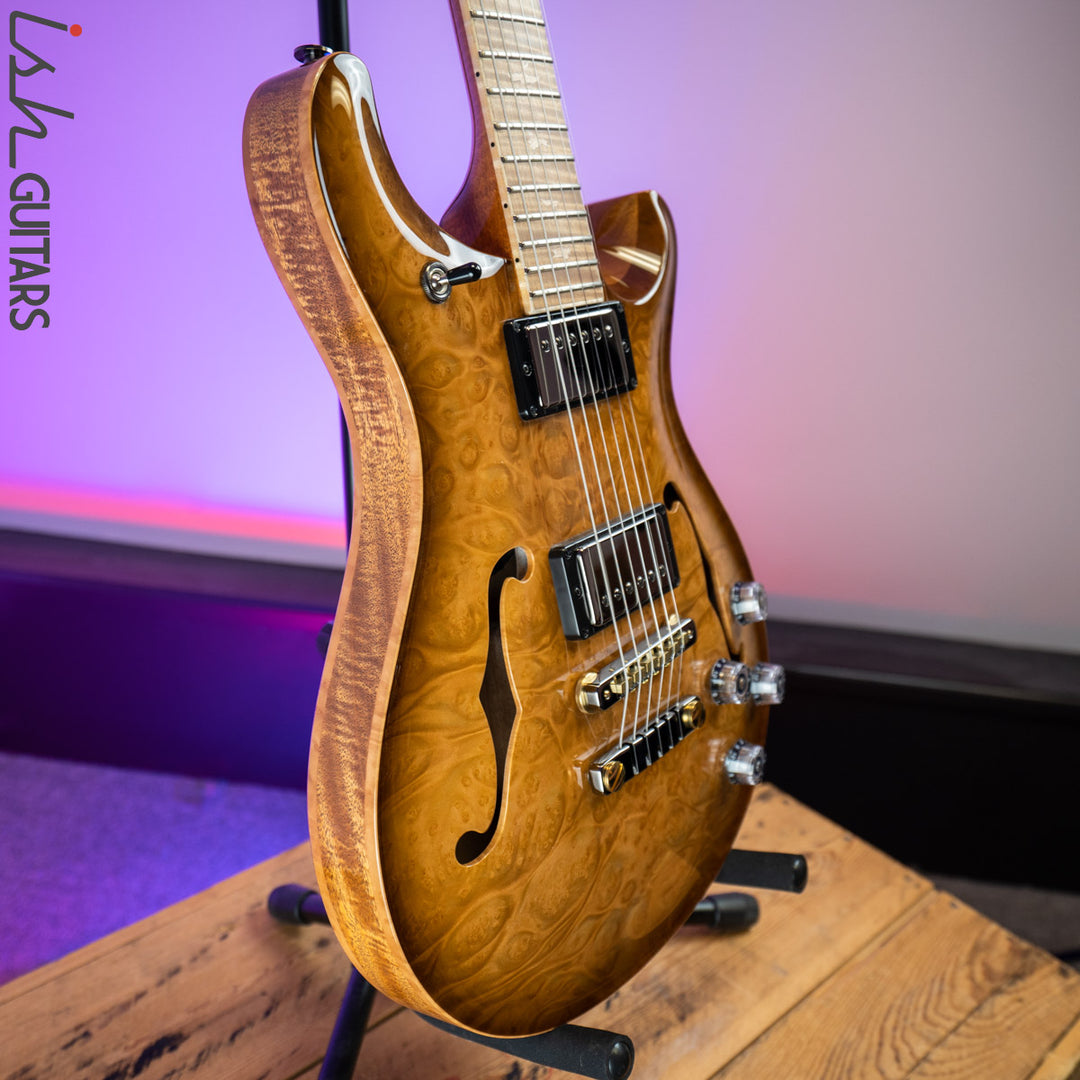 PRS McCarty 594 Hollowbody II Private Stock Madrone Burl