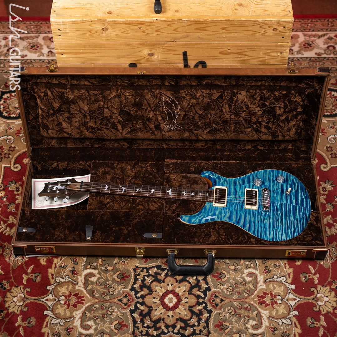 2010 PRS Private Stock Custom 22 Faded Aquamarine