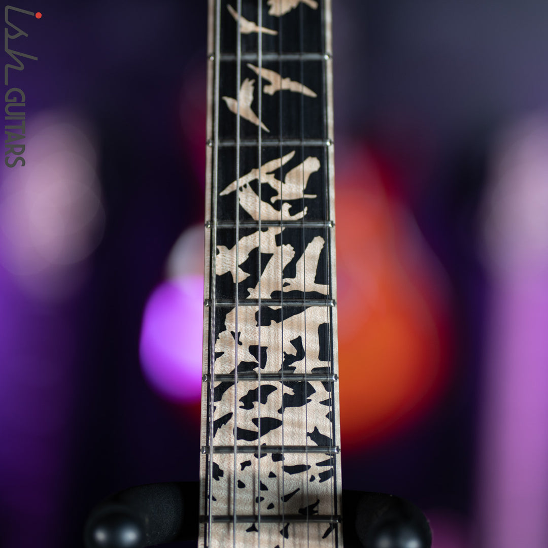 PRS Private Stock Custom 24 "Sculpture" Hollowbody Piezo Spalted Guitar