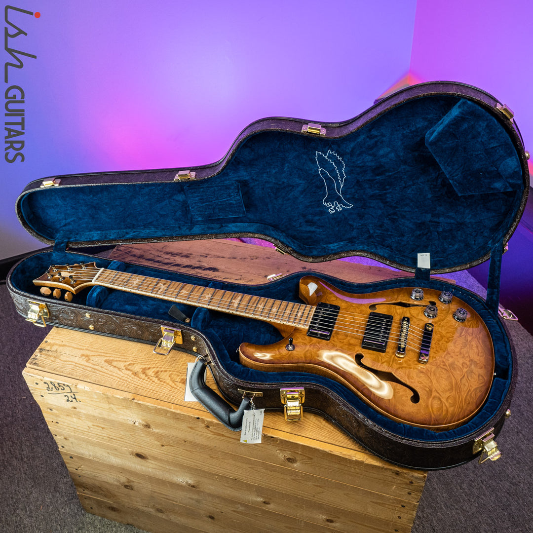 PRS McCarty 594 Hollowbody II Private Stock Madrone Burl