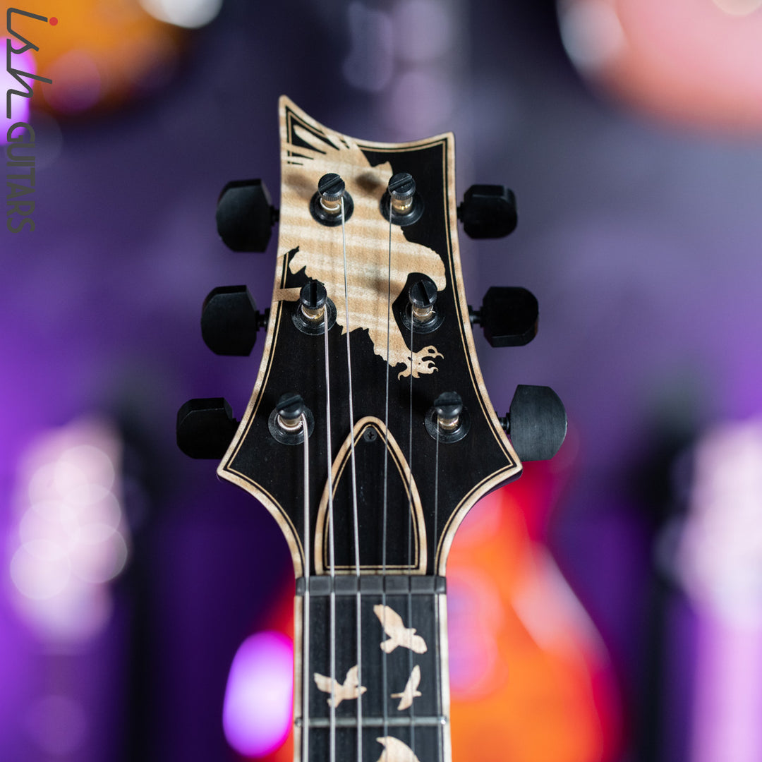 PRS Private Stock Custom 24 "Sculpture" Hollowbody Piezo Spalted Guitar