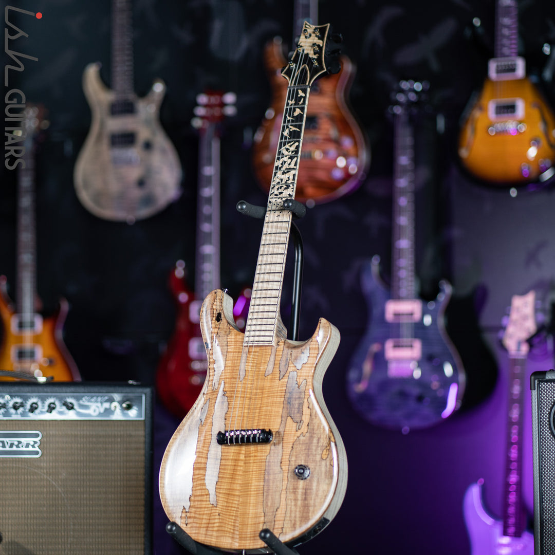 PRS Private Stock Custom 24 "Sculpture" Hollowbody Piezo Spalted Guitar