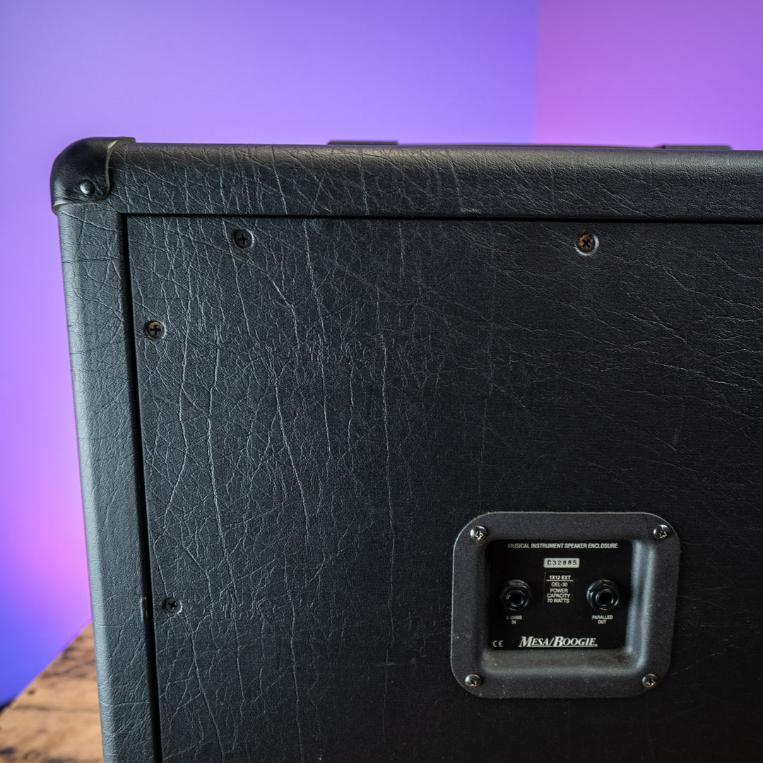 Mesa Boogie Mini Rectifier 1x12" 60-watt Straight Extension Cabinet Black
